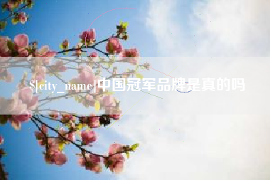福建中国冠军品牌是真的吗