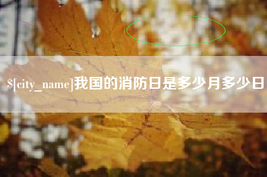 福建我国的消防日是多少月多少日
