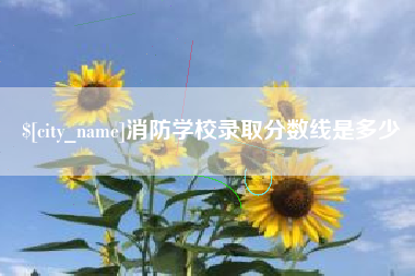 福建消防学校录取分数线是多少