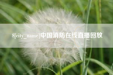 福建中国消防在线直播回放