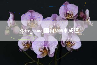 福建国内5000米成绩