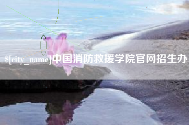 福建中国消防救援学院官网招生办