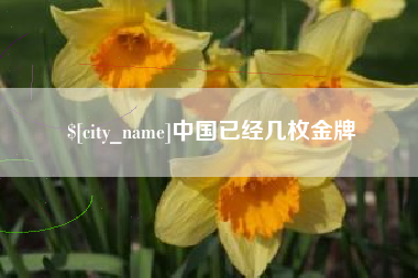 福建中国已经几枚金牌