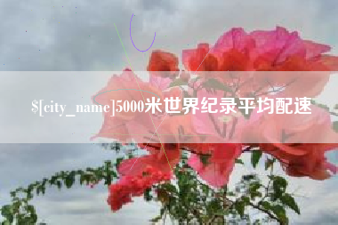 福建5000米世界纪录平均配速