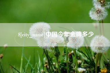 福建中国今年金牌多少