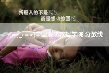 福建中国消防救援学院 分数线