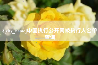 福建中国执行公开网被执行人名单查询