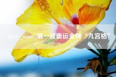 福建第一波奥运金牌“九宫格”