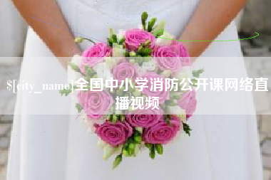 福建全国中小学消防公开课网络直播视频