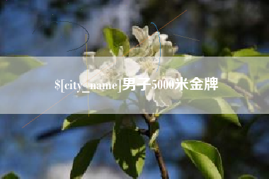 福建男子5000米金牌