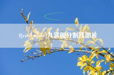 福建九宫图分割线图片