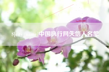 福建中国执行网失信人名单