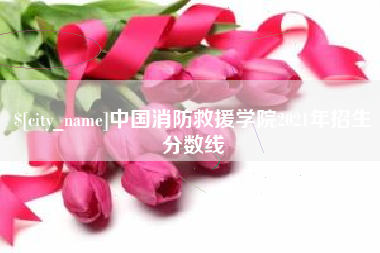 福建中国消防救援学院2021年招生分数线